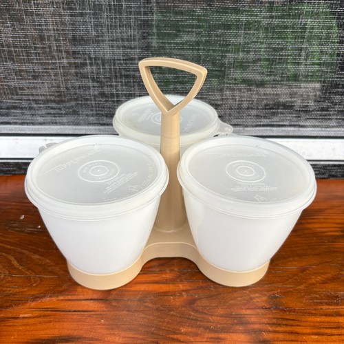 Tupperware vintage condimento