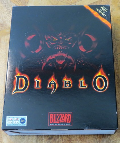 Diablo blizzard cd - diablo, (pc