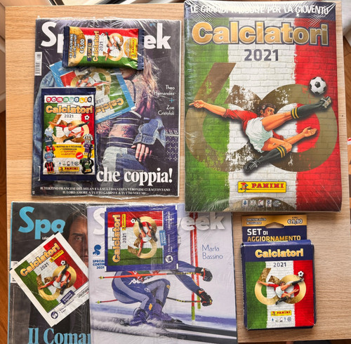 Calciatori panini 2021 album - calciatori,