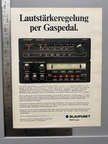 Blaupunkt autoradio epoca - blaupunkt, d'epoca