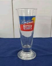 bicchiere Cinzano Bitter Soda Breweriana cocktail bar glass