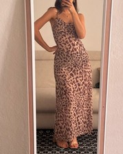 Vestito lungo leopardato –