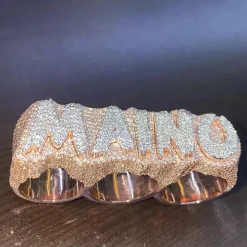 Anello uomo 3ct tondo - anello,