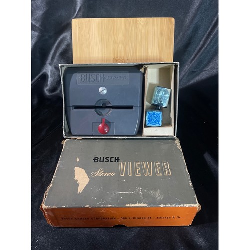 Vintage busch stereo viewer - stereo,