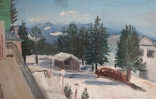 Dipinto ad olio impressionista