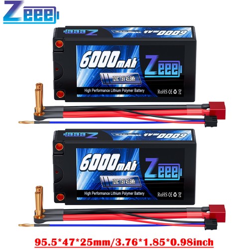 2xzeee lipo batteria - 7.6v,