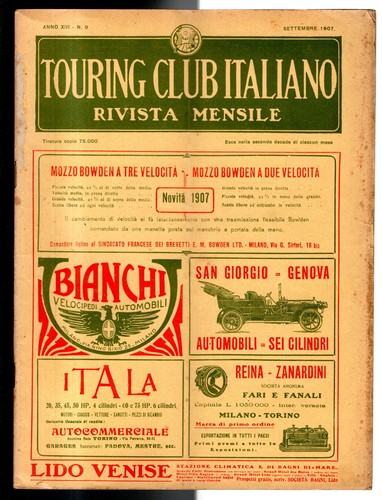 Touring club italiano n - n, 9