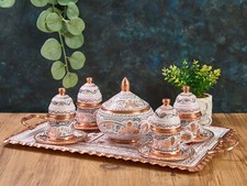 Servizio da caffè in rame