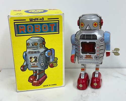 Vintage jmt walking robot - vintage,