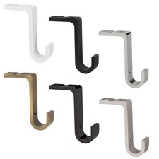 Staffa Gancio per Bastone  / Asta per Tenda - MONTAGGIO A SOFFITTO - ROLLMAXXX