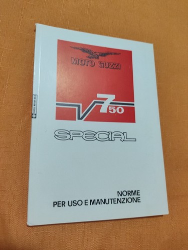 Uso manutenzione moto - e, guzzi