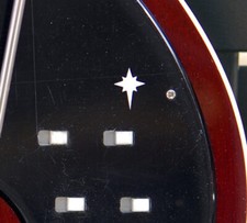 DECALCOMANIA BRIAN MAY STAR