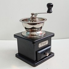 ☕Macinacaffè a manovella in legno e acciaio inox Whitardof Of Chelsea