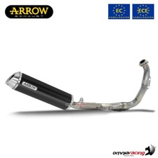 Scarico Completo Arrow Thunder omologato dark per Yamaha R125 2017-2018