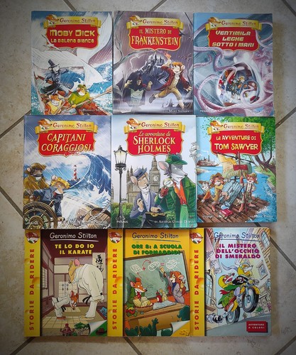 Lotto libri geronimo - lotto, 9