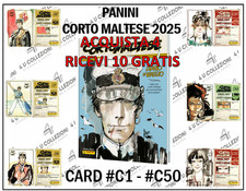 Panini corto maltese 2025 card - panini,