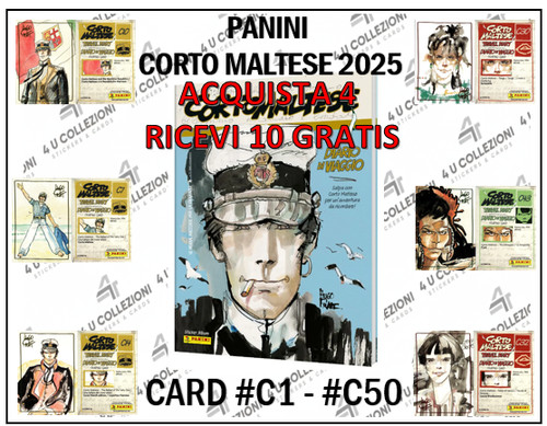 Panini corto maltese 2025 card - 2025,