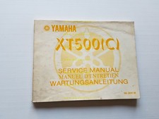 Yamaha XT 500 1N5 1976 manuale