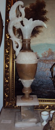 Coppia brocche vasi scultura - coppia,