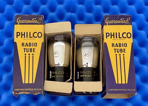 Due tubi philco - due, in