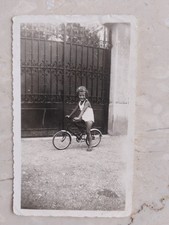 - Foto Photo Fotografia  Originale Anni 50 - Bambina su  bicicletta