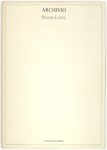 Bruno locci archivio signed - locci, /