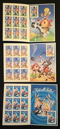 Set francobolli looney - francobolli,