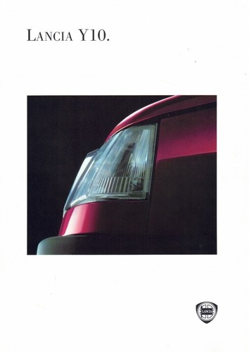 Catalogue brochure lancia y10 - brochure,