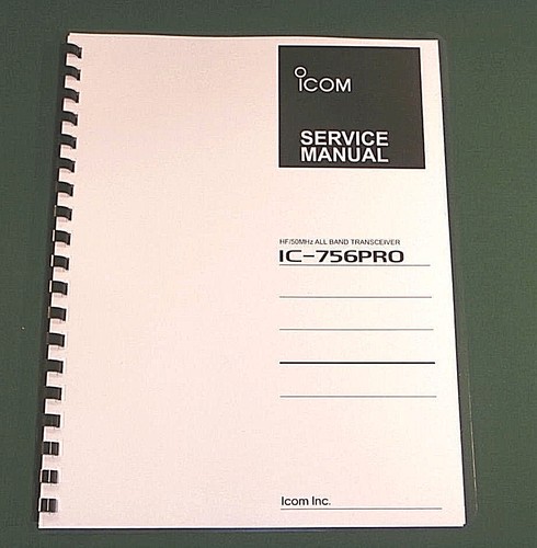 Icom 756pro manuale di - icom,