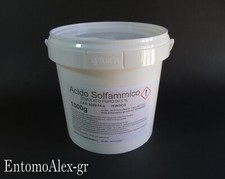 Acido solfammico 1kg puro 99,5 % pulitore disincrostante pellicole fotografia
