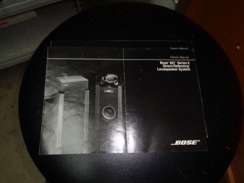 Bose 601 serie - 601, manuale