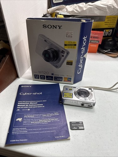 Sony cybershot dsc w120 - sony, dsc-w120