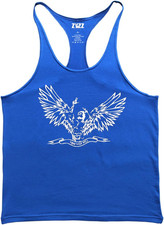 Uomo Bodybuilding Canotte Palestra Zyzz Stringer Canottiera Cotone