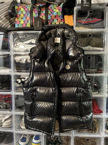 Moncler bormes gilet hooded - bormes,