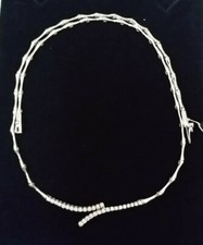 GIROCOLLO RECARLO ZN 737/B IN ORO 18 CT 750 E DIAMANTI CT 0,36 MADE IN ITALY