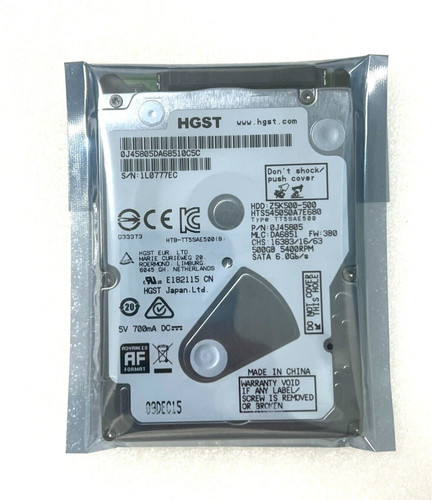 Hts545050a7e680 hgst 500 - hts545050a7e680,