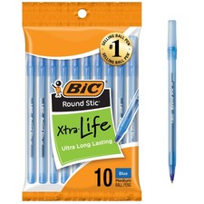 BIC Round Stic Xtra Life Penne
