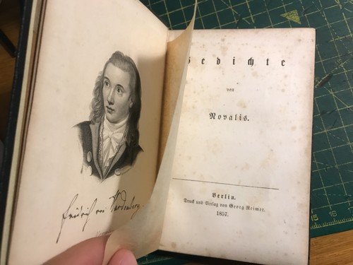 Gedichte von novalis 1857 - gedichte,