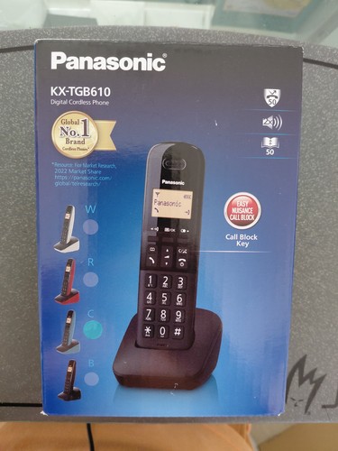 Panasonic tgb610jt nero - kx-tgb610jt, (nero/