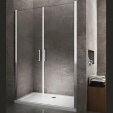 PORTA DOCCIA A 2 ANTE BATTENTI