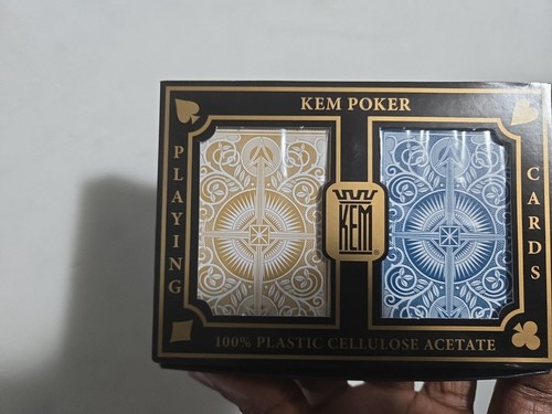 Carte poker kem blu oro - kem,