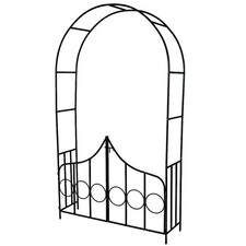 tectake Arco Giardino in Ferro