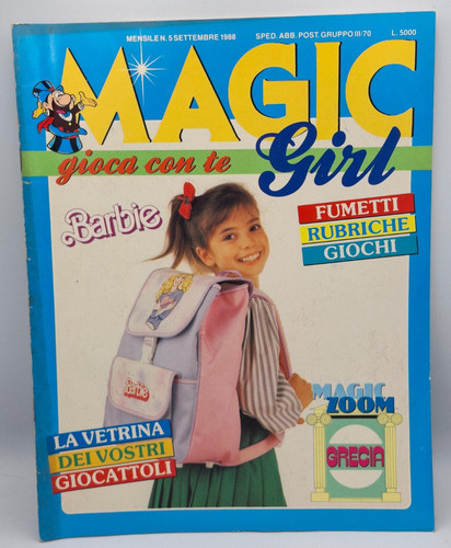 Rivista magic girl - magic,