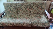 DIVANO IN LEGNO A 3 POSTI