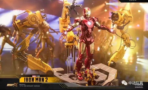 Action figure iron man - iron, 4