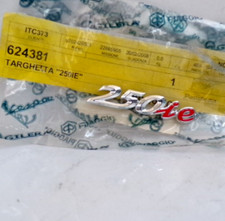 TARGHETTA "250 IE" PER PIAGGIO