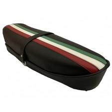 SELLA PER VESPA 50 125 ET3 CON LEVETTA TRICOLORE ITALIA LUNGA