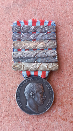 Medaglia guerra libia - di,
