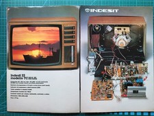 FOLLETO TV COLOR INDESIT 22