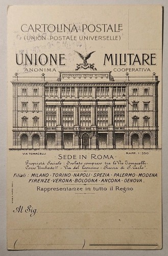 Cartolina militare unione - cartolina,